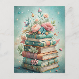 Blue Crab Coastal Beach Ocean Life Painting  Postcard