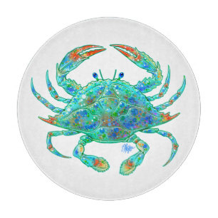 Blue Crab Cutting Board