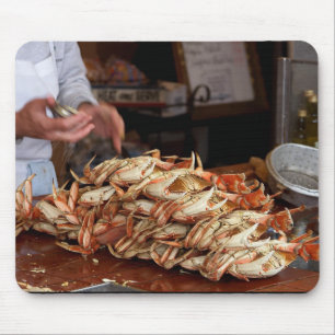 Blue Crab Feast Mouse Mat