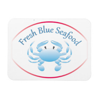 Blue Crab Fridge Magnet
