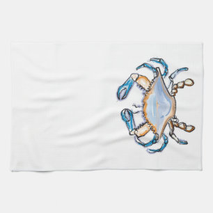Blue Crab Kitchen Towel
