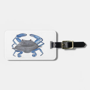 Blue Crab  Luggage Tag