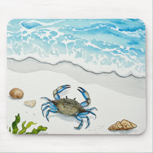 Blue Crab Mouse Mat
