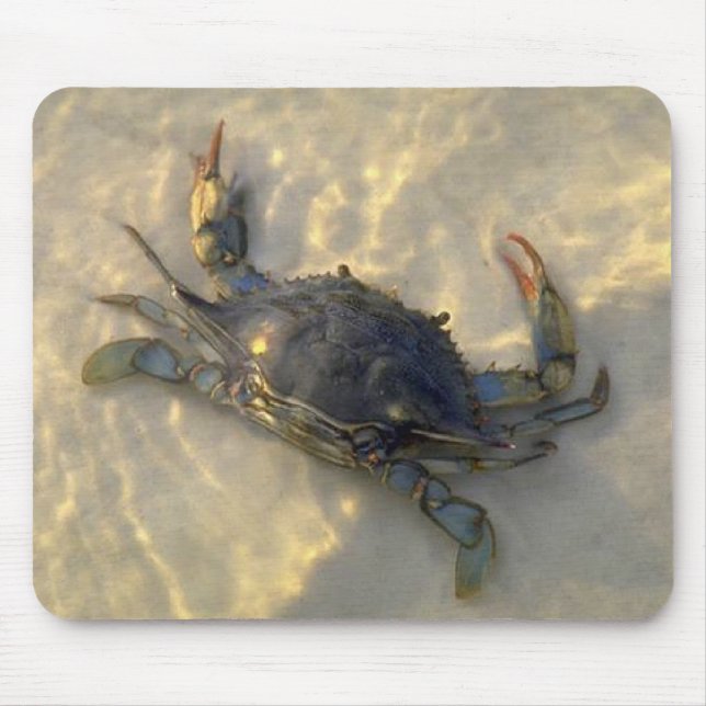 Blue Crab Mouse Mat (Front)