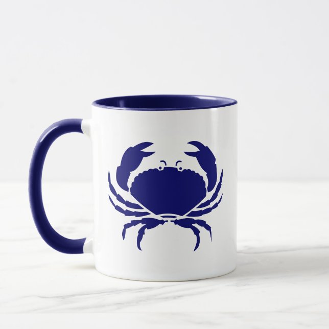 Blue Crab Mug (Left)