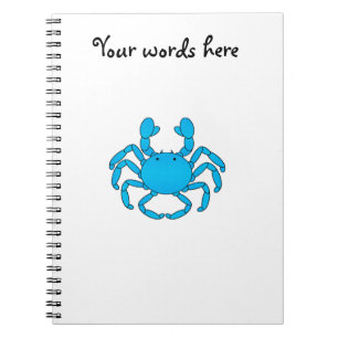 Blue crab notebook