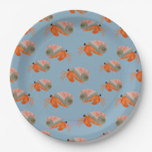 Blue Crab Party Plates
