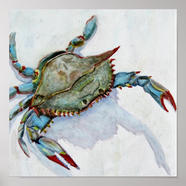 Blue Crab Poster (Front)