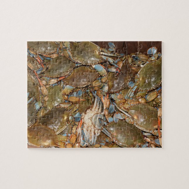 Blue Crab Puzzle (Horizontal)