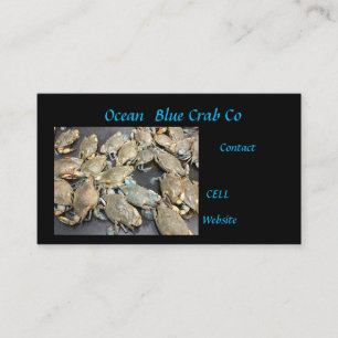 Blue Crab Sales  Business Card