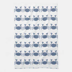 Blue Crab Tea Towel