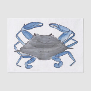 Blue Crab Tissue Paper