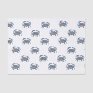Blue Crab Tissue Paper