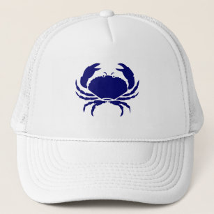 Blue Crab Trucker Hat