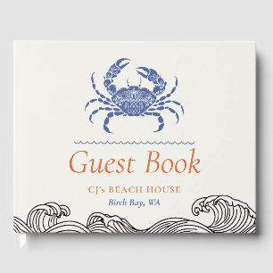 Blue Crab Vacation Rental Guest Book