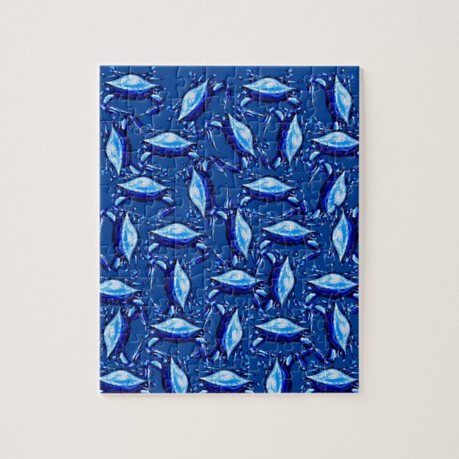 Blue Crabs Jigsaw Puzzle Daisy (Vertical)