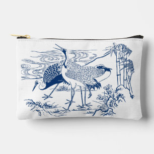 Blue Crane Fine Art Accessory Pouch