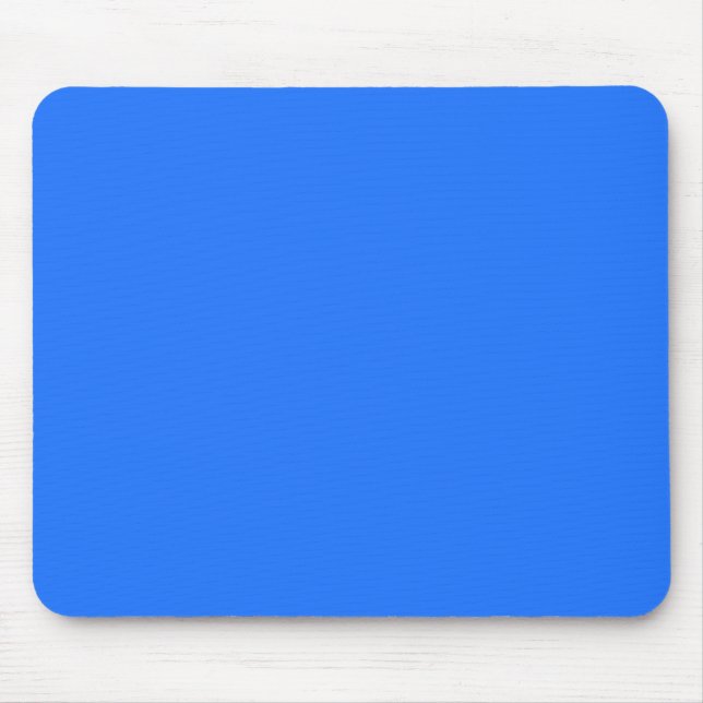  Blue (Crayola) (solid colour)   Mouse Mat (Front)
