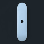 Blue | Create Your Own Custom Skateboard Design<br><div class="desc">Create Your Own Custom Skateboard Design! Use this pastel blue background or choose any colour,  add your own photo,  background,  business logo,  or any personalised image. Perfect as unique gift for improving outdoor sport and activity and make them fun! Any font,  no minimum.</div>