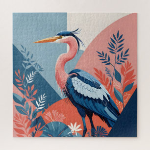 blue crest heron puzzle