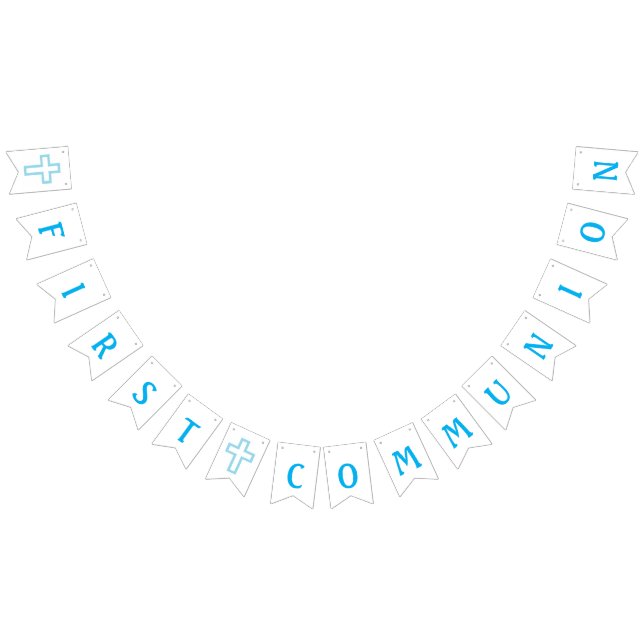 Blue Cross First Communion Banner (All)
