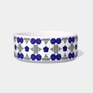 Blue Cross Motif Bowl