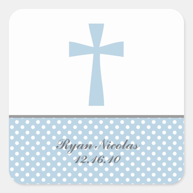 Blue Cross Stickers (Front)
