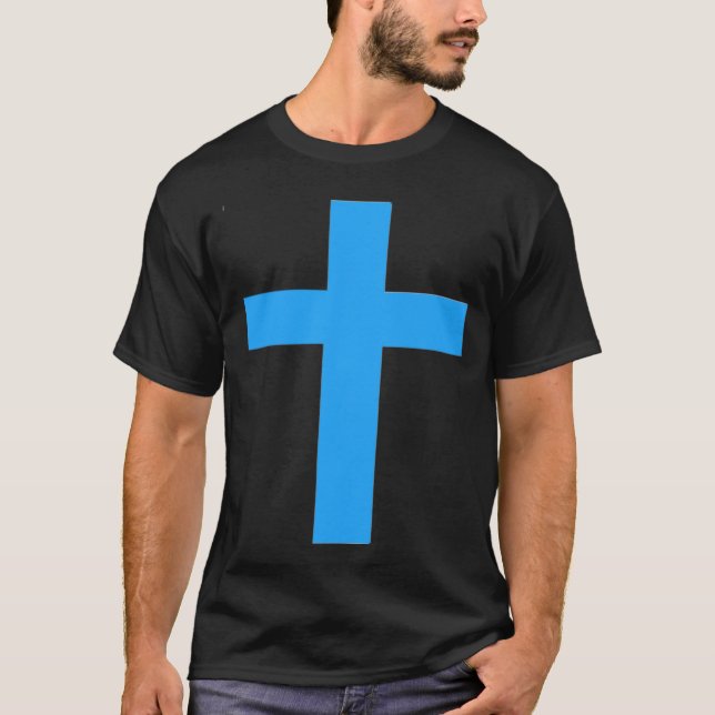 Blue Cross  T-Shirt (Front)