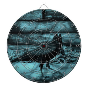 Blue Crow Shadows Dartboard