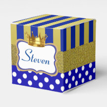 Blue Crown Gold Bucket Box