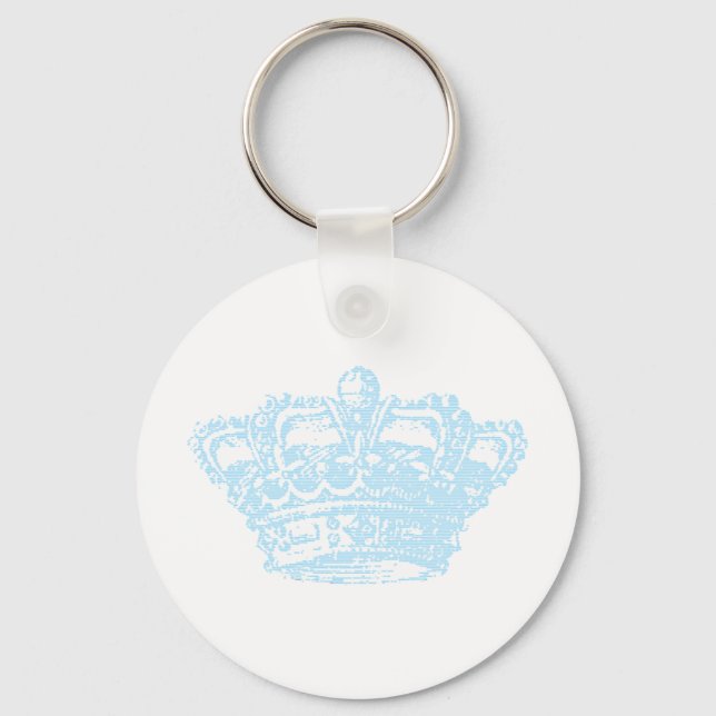 Blue Crown Key Ring (Front)