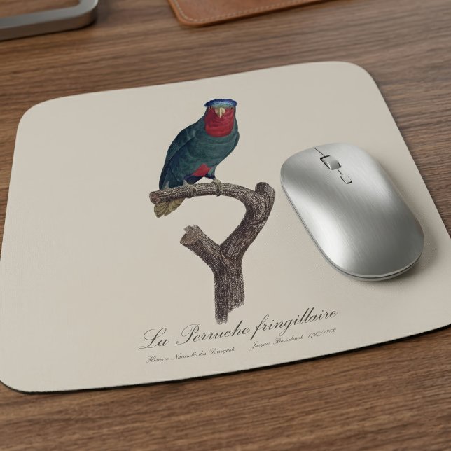 Blue-Crowned Lorikeet, Vini Australis Mouse Mat (Blue-Crowned Lorikeet, Vini Australis. Mouse Pad)