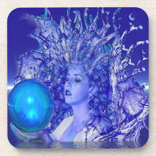 Blue Crystal Coaster