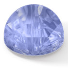 Blue Crystal Glass Personalised Paperweight
