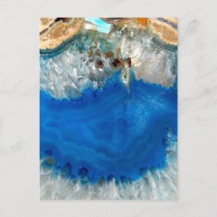 blue crystal postcard