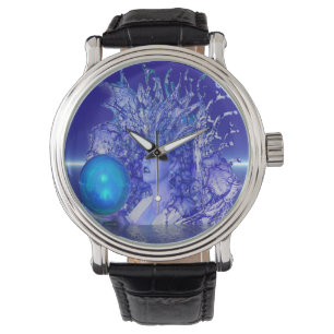 Blue Crystal Watch