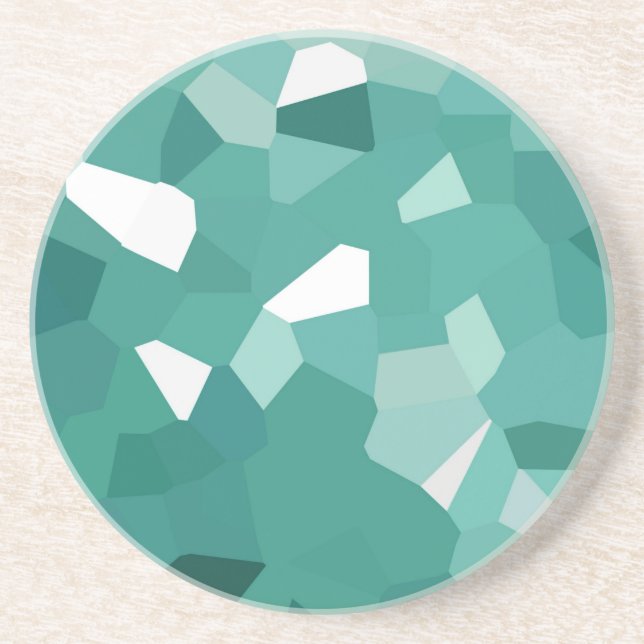 Blue Crystals Coaster (Front)