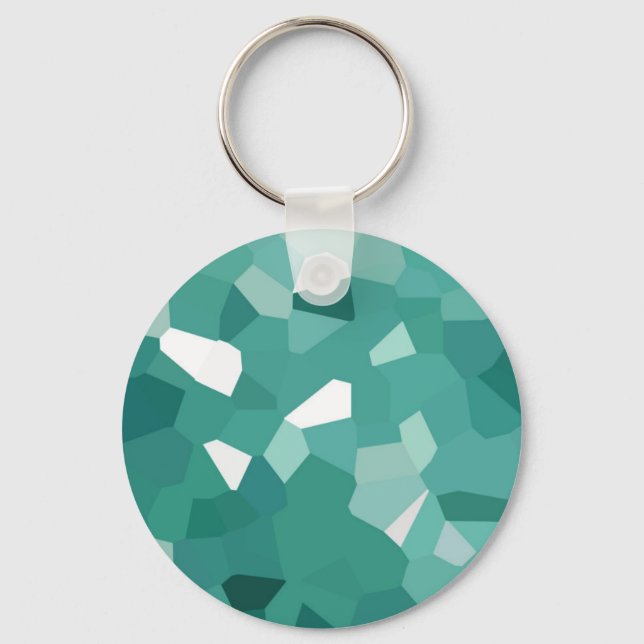 Blue Crystals Key Ring (Front)