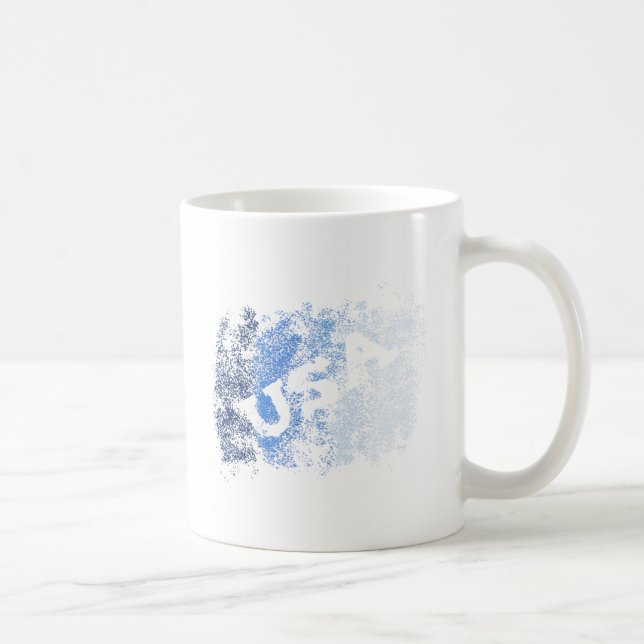 Blue Crystals USA Coffee Mug (Right)
