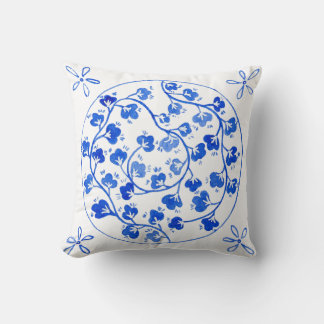 Blue  cushion