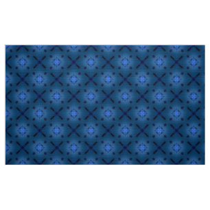 Blue Custom cotton fabric by the yard
