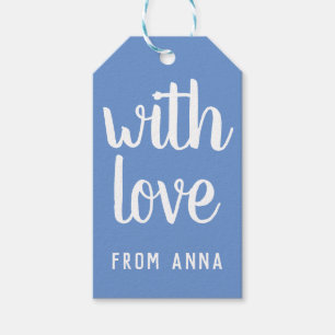  Blue Custom Gift Tags