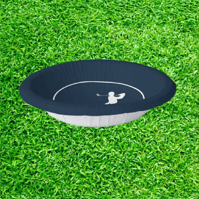 Blue Custom Golf  Paper Plate (Golf Gifts That Drive Dad Wild!)