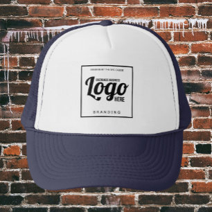 Blue Custom Logo Hat
