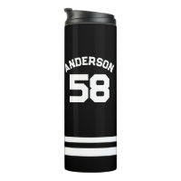 Blue Custom Name & Number Sports Fan