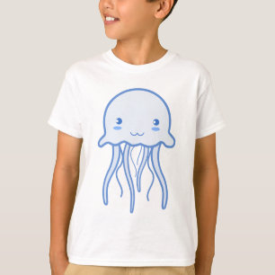 Blue Cute Jellyfish T-Shirt