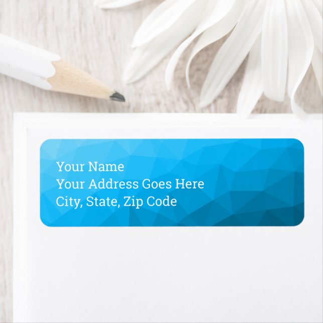 Blue cyan gradient geometric mesh pattern (Insitu)