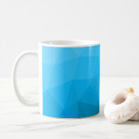 Blue cyan gradient geometric mesh pattern Triangle