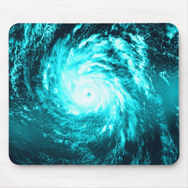 Blue Cyclone Mouse Mat (Front)