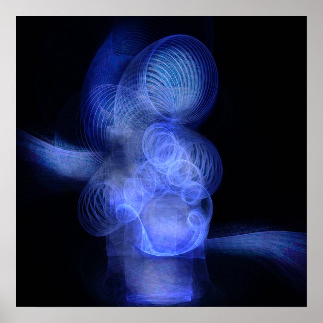 Blue Cyclone Poster (Front)